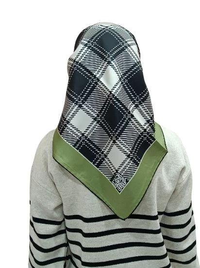 LEVİDOR İ-3843 TWİLL İPEK EŞARP - 5
