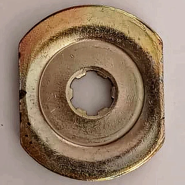 bluebee içØ12mm dışØ46mm Motorlu Tırpan Başlığı Frezeli Kilitleme - Resim 2