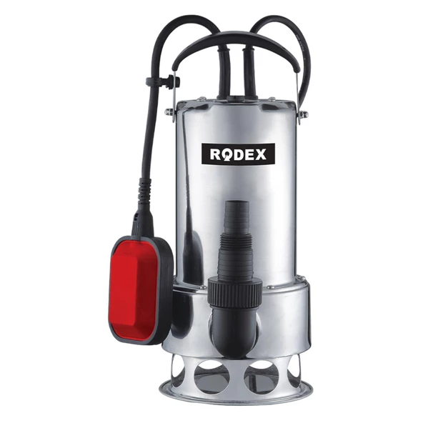 Temiz Kirli Su Pompası Alüminyum Gövdeli 1100 W Elektirikli Dalgıç Atık Logar Lağım Boşaltma Sulama - Resim 4