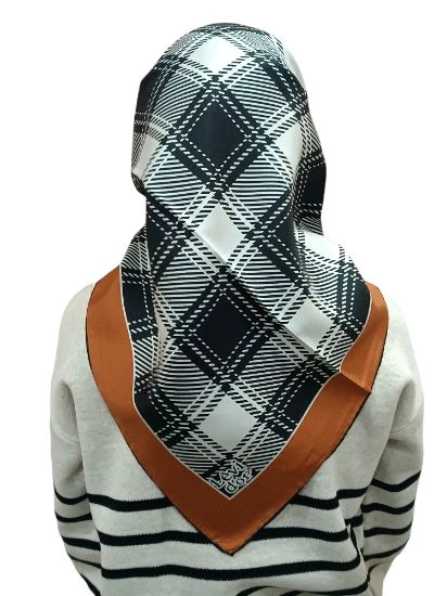 LEVİDOR İ-3843 TWİLL İPEK EŞARP - 12