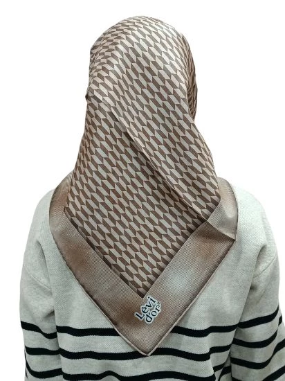 LEVİDOR İ-3835 TWİLL İPEK EŞARP - 9