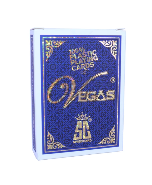 Swisscard İskambil Blackjack Poker Oyun Kartı - Mavi - 3