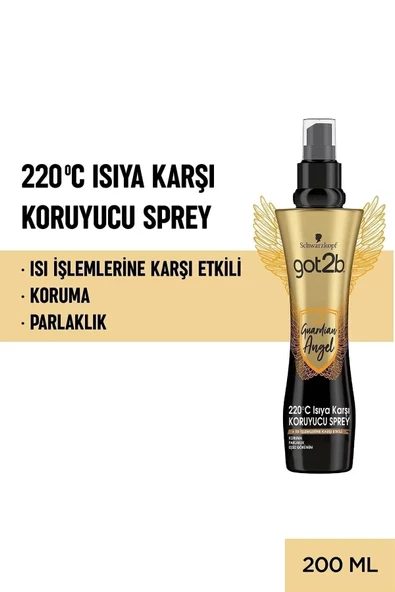 Got2b Guardian Angel 220 Derece Isıya Karşı Koruyucu Sprey 200 Ml - 2