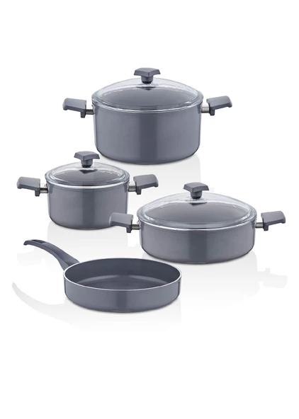 Bonera Atlas 7 Parça Ultra Kristal Seramik Tencere & Tava Seti - 3