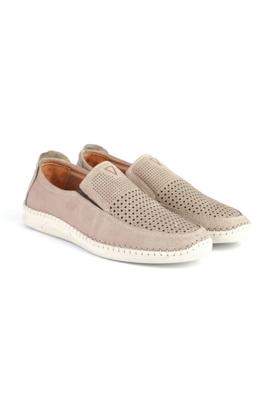 Deriholl Erkek Hakiki Deri Casual Comfort Ayakkabı - 5