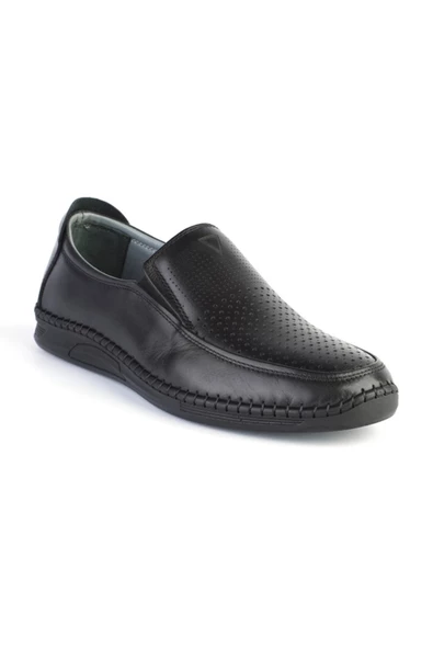 Deriholl Erkek Hakiki Deri Casual Comfort Ayakkabı - 10