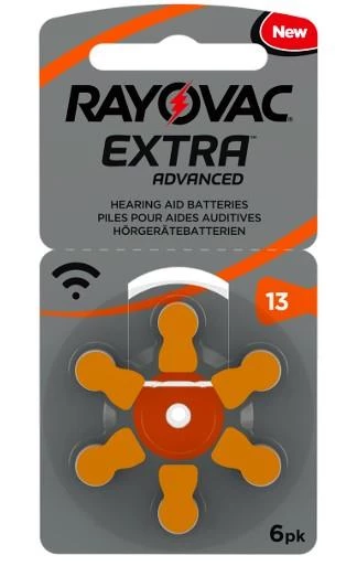 Rayovac Extra Advanced İşitme Cihazı Pili No:13