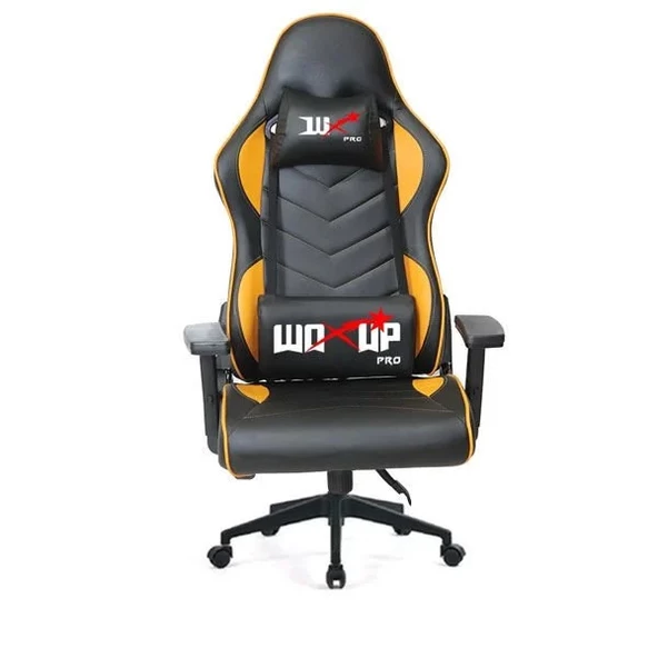 Woxup X-2072 Turuncu Deri Oyuncu Koltuğu ürün görseli