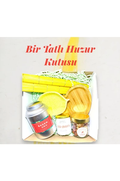 GURUYEMİŞ BOX Bir Tatlı Huzur Kutusu - Konsept Hediyelik Mutfak Hediye Seti Özel Gün - 2