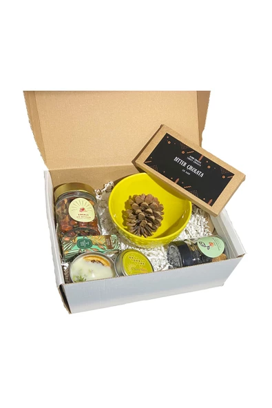 GURUYEMİŞ BOX "yeniden Başla" Konsept Hediye Kutusu " Stay Strong" Motivasyon Paketi - 3