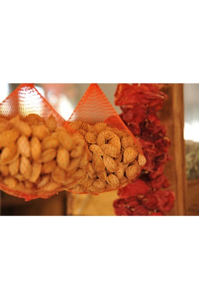 Demirciköy Çiftlik İnce Kabuklu Kavrulmuş Çıtır Badem 500 gram ürün görseli 1