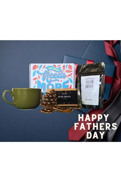 GURUYEMİŞ BOX Guruyemiş Box Babalar Günü 3li Hediye Kutusu Paketi Konsept Hediye Seti - 2