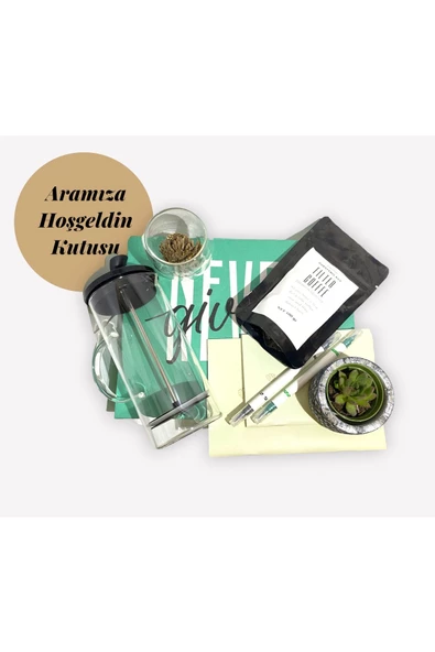 GURUYEMİŞ BOX "aramıza Hoşgeldin" Kutusu Konsept Hediyelik "never Give Up" Motivasyon Paketi - 2