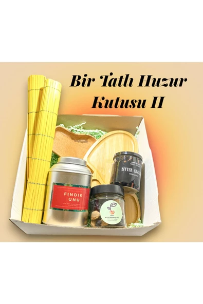 GURUYEMİŞ BOX Bir Tatlı Huzur Kutusu Iı - Mutfak Konsept Hediye Doğum Günü Özel Gün - 2