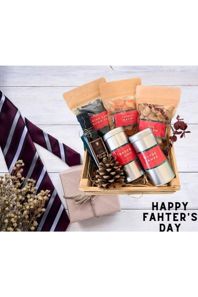 GURUYEMİŞ BOX Guruyemiş Box "Gurme Baba Konsept Hediye Seti" Babalar Günü Hediyesi - 2