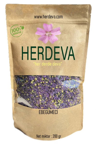 HERDEVA Ebegümeci Çayı ( 1. Kalite ) 200 Gr