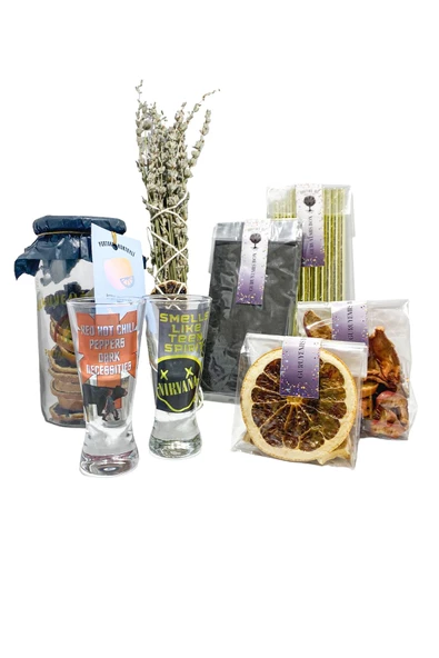 GURUYEMİŞ BOX Rock Müzik Temalı Parti Kutusu Ve Kokteyl Hazırlama Kiti 2 Doğum Günü Sevgililer Günü ürün görseli 1