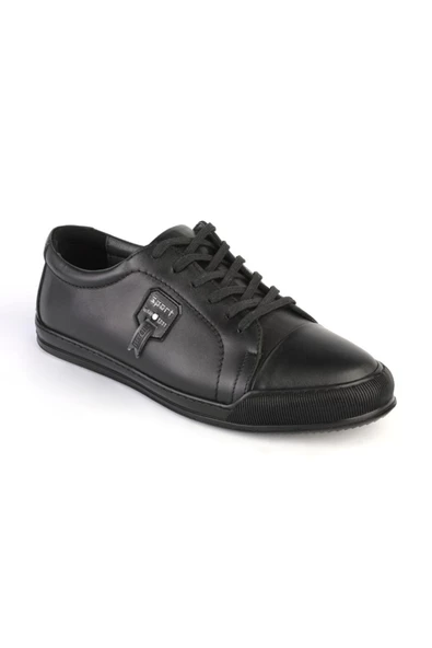 Deriholl Haki Erkek Hakiki Deri Sneaker & Spor Ayakkabı - 6