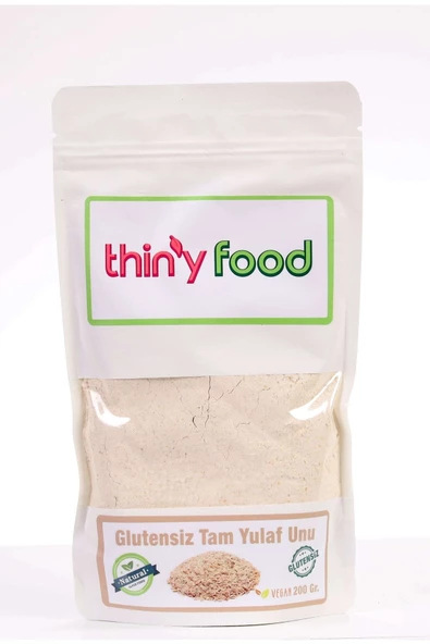 Thiny Food Glutensiz Tam Yulaf Unu 200 Gr