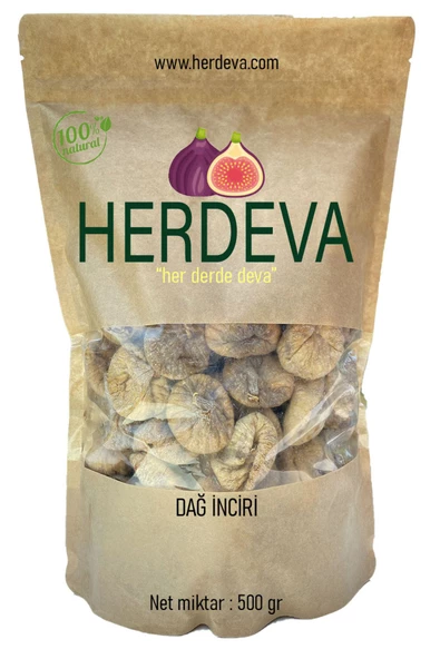 HERDEVA Aydın Dağ İnciri İri Boy ( 1. Kalite ) 500 Gr ürün görseli 1