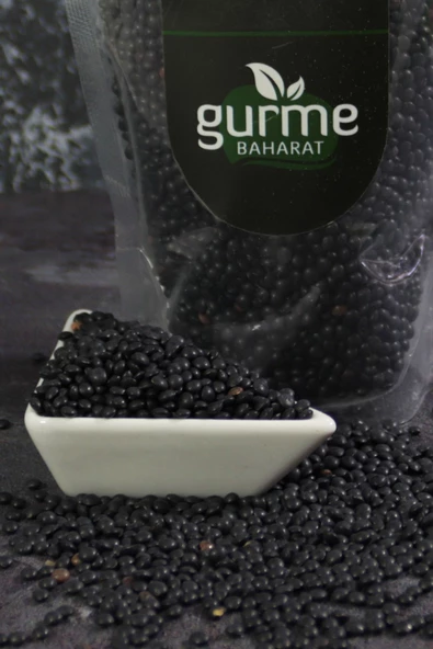 GURME BAHARAT Glutensiz Beluga Siyah Mercimek 500 Gr - 2