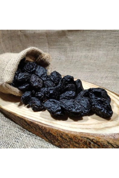 5K KURUYEMİŞ 2 Kg Erik Kurusu Büyük Boy Lifli Çekirdekli Siyah Erik - 6