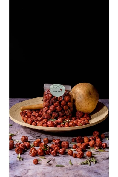 GURUYEMİŞ BOX Hünnap Kurusu Büyük Boy 500gr Sağlıklı Atıştırmalık Kuru Meyve Kuruyemiş - Resim 5