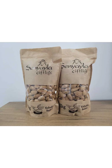 Şenyayla Çiftliği Kabuklu Badem 2Kg - 2
