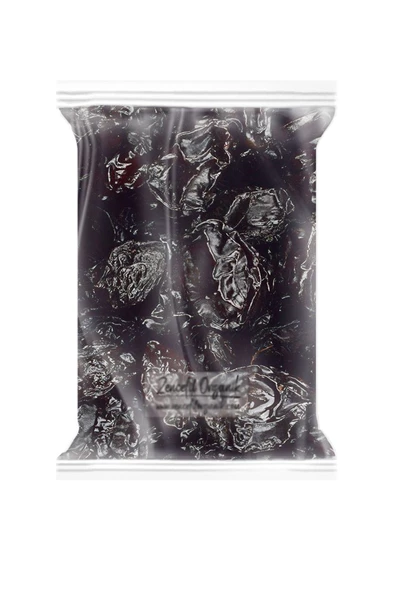 5K KURUYEMİŞ 2 Kg Erik Kurusu Büyük Boy Lifli Çekirdekli Siyah Erik