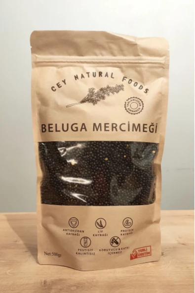 Cey Natural Foods Beluga Mercimeği 500 gr