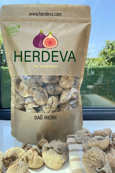 HERDEVA Aydın Dağ İnciri İri Boy ( 1. Kalite ) 500 Gr - Resim 3