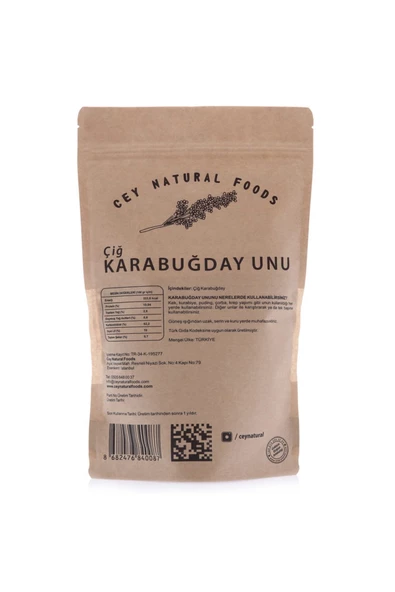 Cey Natural Foods Karabuğday Unu 500 Gr - 2