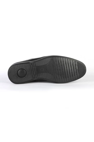 Deriholl Erkek Siyah Deri Casual Comfort Ayakkabı - 4