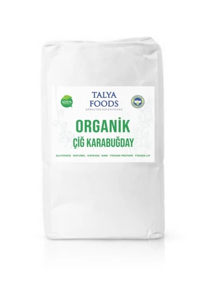 TALYA FOODS Glutensiz Çiğ Karabuğday Tane 1 Kg