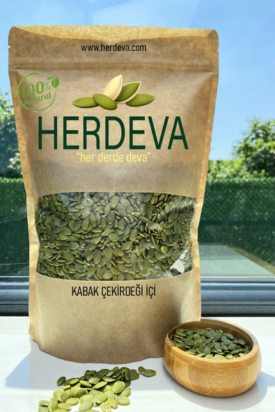 HERDEVA Çiğ Kabak Çekirdeği Içi ( 1. Kalite ) 500 gr - 3