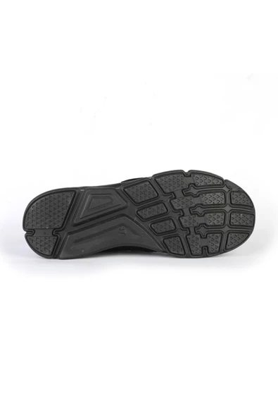 Deriholl Siyah Kadın Deri Comfort Ayakkabı - 4