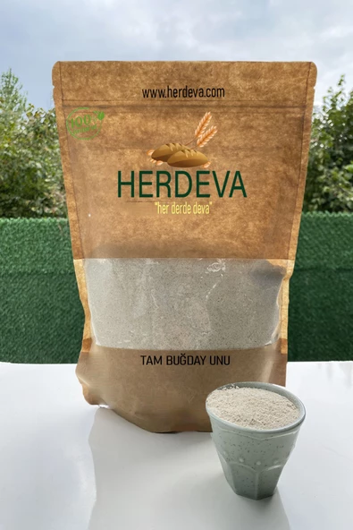HERDEVA Tam Buğday Unu (1.KALİTE) 1 Kg - 3