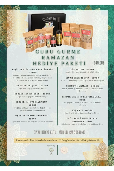 GURUYEMİŞ BOX Gurme Ramazan Hediye Paketi - 2
