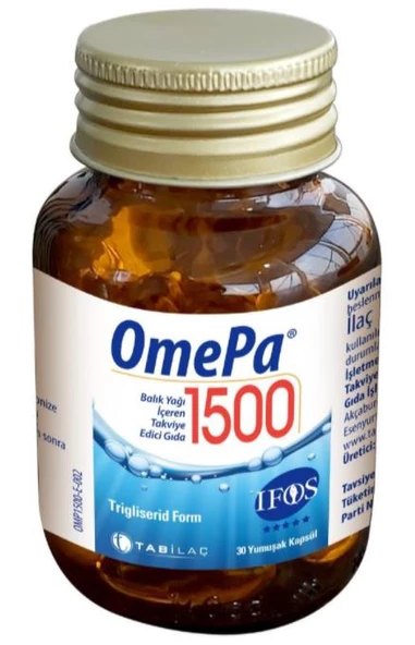 Tab OmePa 1500mg 30 Softjel - Resim 2