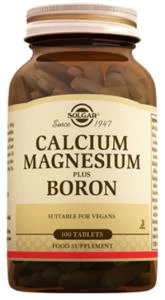 Solgar Calcium Magnesium Plus Boron 100 Tablet ürün görseli