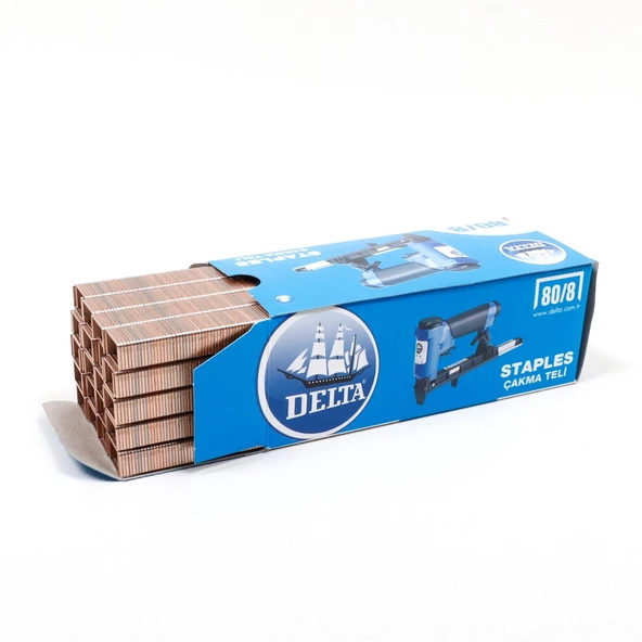 Delta Zımba Teli 80/8 (Paket 5000 Adet)