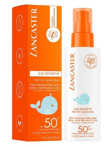 Lancaster Sun Sensitive Kids Milky Spray Spf50 150Ml