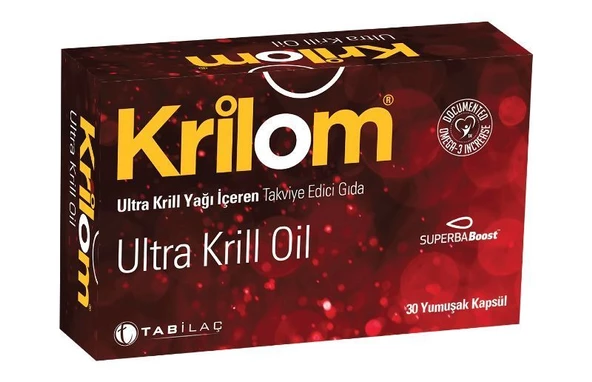 Tab Krilom Ultra Krill Oil 30 Softjel - 1