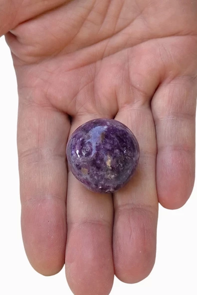 1.Kalite Lepidolit Tamburlu Parça 534-1