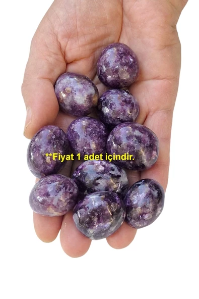 1.Kalite Lepidolit Tamburlu Parça 534-1 - 3