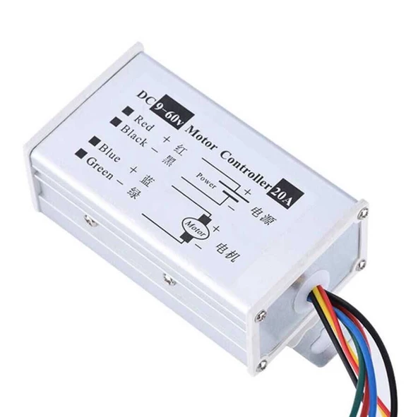 DC 9-60V 20A PWM Motor Sürücü Hız Kontrol Devresi - 4