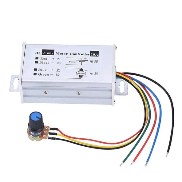 DC 9-60V 20A PWM Motor Sürücü Hız Kontrol Devresi - 3