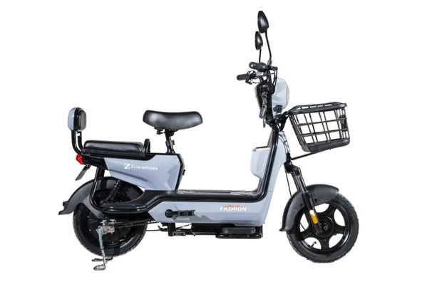 ZLİN Şahin1 / 4 ADET Büyük Akülü Elektrikli Motosiklet Beyaz - 4