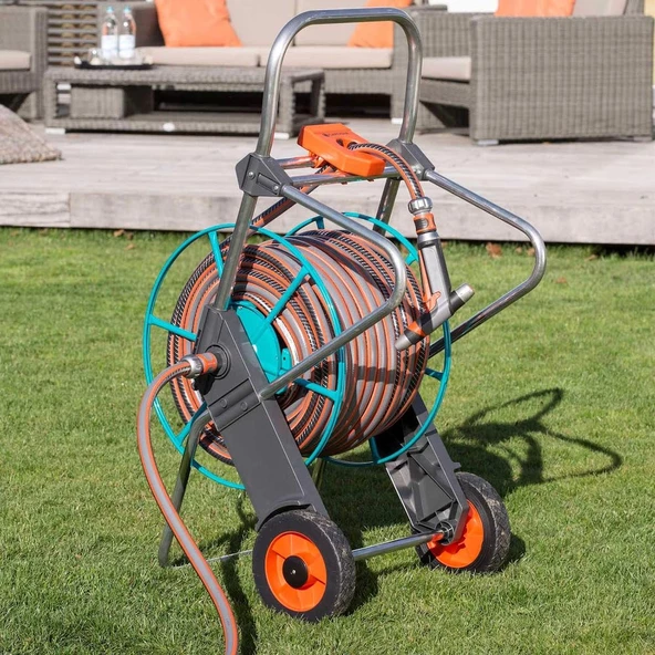 Gardena 2674 Metal Hortum Arabası - 5
