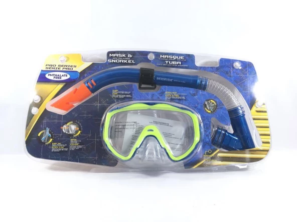 Maske Snorkel Set Almira - 2303A/121CSB - 2